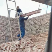 نرده دزدیده شده