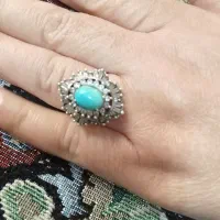 انگشتر نقره زنانه