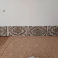 پشتی چهارعددرنگ کرمی