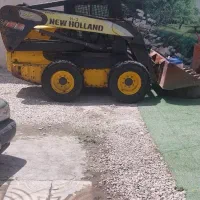 بابکت مینی بیل لودر کوچک.تخریب وخاکبرداری