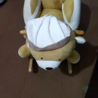 الاکلنگ خرسی چوبی زیبا و کاملا سالم