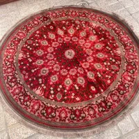 فرش های گرد یک نیم در یک نیم