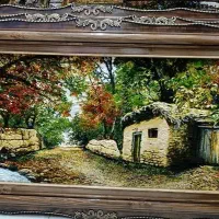 تابلوفرش کوچه باغ نقش برجسته/فروش نقد و اقساط