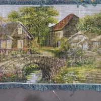 فرش دستباف|تابلو فرش|پارسآباد, |دیوار