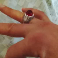 انگشتر مردانه نقره چهل گل فی ۲۰۰۰۰۰۰۰