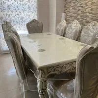 میز ناهار خوری ۸ نفره در حد آک|میز و صندلی غذاخوری|ایلام, |دیوار