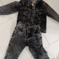 کت و شلوار جین بچگانه|کفش و لباس بچه|بروجرد, |دیوار