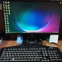کیس کامپیوتر با مانیتور LG