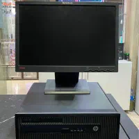 مینی کیس HP Prodesk اداری با مانیتور|رایانه رومیزی|تهران, تهران پارس|دیوار