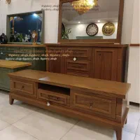 کنسول شیک تمام چوب مدل سرو