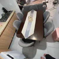 میز ناهارخوری ۶نفره شیک|میز و صندلی غذاخوری|تهران, بنی‌هاشم|دیوار