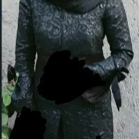 مانتو مجلسی سیاه شیک