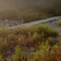 ۲۰۰ متر زمین کرسی بندی شده
