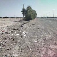 زمین سند دار 12000متری لب جاده کرباسک