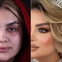 تخفیف میکاپ شنیون عروس وهمراهی|خدمات آرایشگری و زیبایی|قم, زنبیل آباد|دیوار