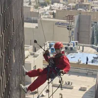 پیچ رول پلاک نما.شستشو)کار در ارتفاع+اقساطی