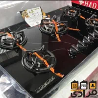 اجاق گاز ۵ شعله چدن گرد**مناسب سازندگان