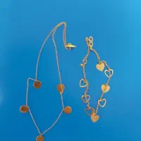 دستبند و گردنبند ۸گرم