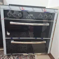 اجاق گاز ولگا طرح فر  صفحه شیشه ای