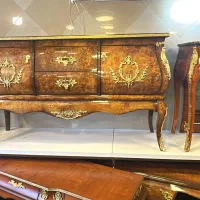 اینه و کنسول مازول خمره ایی پایه بلند