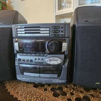 ضبط و پخش سی دی،نوار تصویری و صوتی JVC اصل