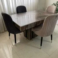 میز ناهار خوری ۴ - ۶ نفره MDF