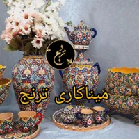 کارگاه تخصصی میناکاری ترنج با ۸ سال تجربه|صنایع دستی و سایر لوازم تزئینی|کرمانشاه, |دیوار