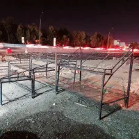 بساط میوه فروشی