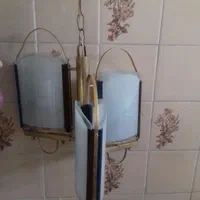 لوستر سه شعله فلزی
