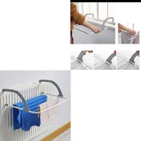 بند رخت شوفاژی فلزی روکش دار درجه ۱