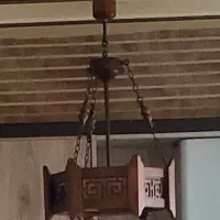 لوستر چوبی