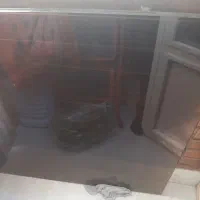 شیشه ۱۰ میل ۹۰ در ۸۰ دودی سالم