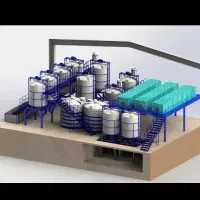 استخدام نیروی کار - فیلتر پرس و محلول سازی