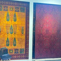 فرش خاطره کویر کاشان ۱۲۰۰ و ۱۵۰۰شانه کلکسیون عمارت|فرش|شیراز, شهرک سراج‎|دیوار