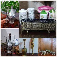 گلاب پاش برنجی عتیقه قدیمی
