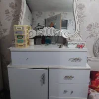 تخت دونفره همراه با دراور ودو عدد پاتختی|تخت و سرویس خواب|ری, شهادت|دیوار