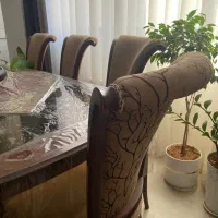مبلمان ۹نفره استیل ومیزناهار خوری۸نفره|مبلمان خانگی و میز عسلی|مشهد, سناباد|دیوار