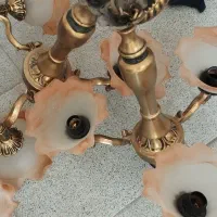 سه عدد لوستر شبیه هم جنس آلیاژ درحدنو