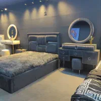 تخت خواب کاخ مدل ۷۵۴۹|تخت و سرویس خواب|کوزران, |دیوار