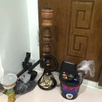 قلیون چوب گردو و مخلفات