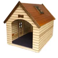 خونه سگ و خرگوش و همستر و گربه چوبی دست ساز