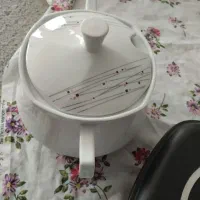 شیشه ها کریستال. به اضافی سوپ خوری ورولت خوری