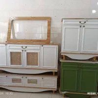 ست میز تلوزیون و آینه و کنسول و جاکفشی حصیری 2025