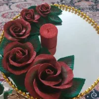 سینی حنا دسته گل گیفت|صنایع دستی و سایر لوازم تزئینی|شیراز, میانرود|دیوار