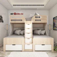 تخت سه طبقه  پرفروش مدل الینا