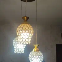 لوستر سه تیکه اویز|لوستر و چراغ آویز|اصفهان, طامه|دیوار
