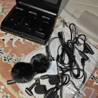 میکروفن یقه ای دوقلو بویا BOYA|دوربین عکاسی و فیلمبرداری|تهران, شمشیری|دیوار