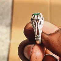 انگشتر یاقوت وزمرد|جواهرات|خمینی‌شهر, |دیوار