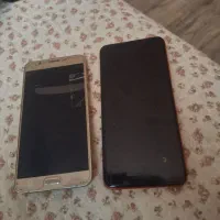 دو گوشی Xiaomi Redmi نارنجی  Samsung Duos طلایی|موبایل|تهران, اکباتان|دیوار