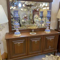 اینه کنسول چوبی پرنسا